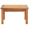 Patio Coffee Table 23.6"x23.6"x14.2" Solid Acacia Wood