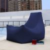 Jaxx Juniper Outdoor Bean Bag Patio Chair, Navy