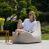 Jaxx Juniper Outdoor Bean Bag Patio Chair, Pearl