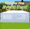 10x20' Wedding Party Canopy Tent Outdoor Gazebo with 6 Removable Sidewalls