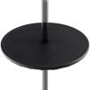 20 Inches Outdoor Adjustable Umbrella Table with 1.5 Inches Umbrella Hole