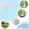 10 x 20 Feet Waterproof Canopy Tent with Tent Peg and Wind Rope