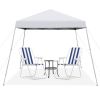 10 x 10 Feet Outdoor Instant Pop-up Canopy with Carrying Bag