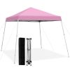 10 x 10 Feet Outdoor Instant Pop-up Canopy with Carrying Bag