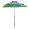 6.5 Feet Beach Umbrella with Carry Bag without Weight Base