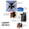 6.6 x 6.6 Feet Outdoor Pop-up Canopy Tent with Roller Bag