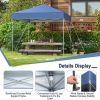 6.6 x 6.6 Feet Outdoor Pop-up Canopy Tent with UPF 50+ Sun Protection