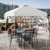 6.6 x 6.6 Feet Outdoor Pop-up Canopy Tent with Roller Bag