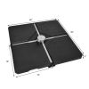 Patio Garden Outdoor Pool Square Market Combined Umbrella Base 4 Pieces 238 Lbs