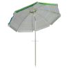 6.5 Feet Beach Umbrella with Carry Bag without Weight Base