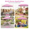 10 x 10 Feet Outdoor Instant Pop-up Canopy with Carrying Bag