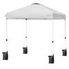 6.6 x 6.6 Feet Outdoor Pop-up Canopy Tent with Roller Bag