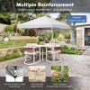 10 x 10 Feet Outdoor Instant Pop-up Canopy with Carrying Bag