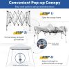 10 x 10 Feet Outdoor Instant Pop-up Canopy with Carrying Bag