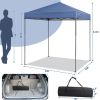 6.6 x 6.6 Feet Outdoor Pop-up Canopy Tent with UPF 50+ Sun Protection