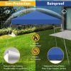 10 x 10 Feet Outdoor Instant Pop-up Canopy with Carrying Bag