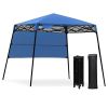 6 x 6 Feet Pop-up Canopy Tent with Carry Bag and 4 Stakes