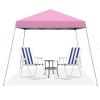 10 x 10 Feet Outdoor Instant Pop-up Canopy with Carrying Bag