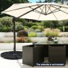 Outdoor Lawn Backyard Patio Moving Umbrella Base