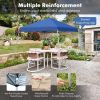 10 x 10 Feet Outdoor Instant Pop-up Canopy with Carrying Bag