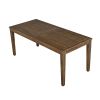 [Not allowed to sell to Wayfair] Acacia Wood Outdoor Dining Table And Chairs Suitable For Patio; Balcony Or Backyard