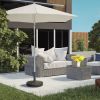 Umbrella Round Stand Base for Patio Outdoor Deck Lawn Garden