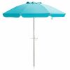 6.5 Feet Beach Umbrella with Carry Bag without Weight Base