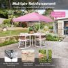 10 x 10 Feet Outdoor Instant Pop-up Canopy with Carrying Bag