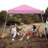 10 x 10 Feet Outdoor Instant Pop-up Canopy with Carrying Bag