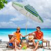 6.5 Feet Beach Umbrella with Carry Bag without Weight Base